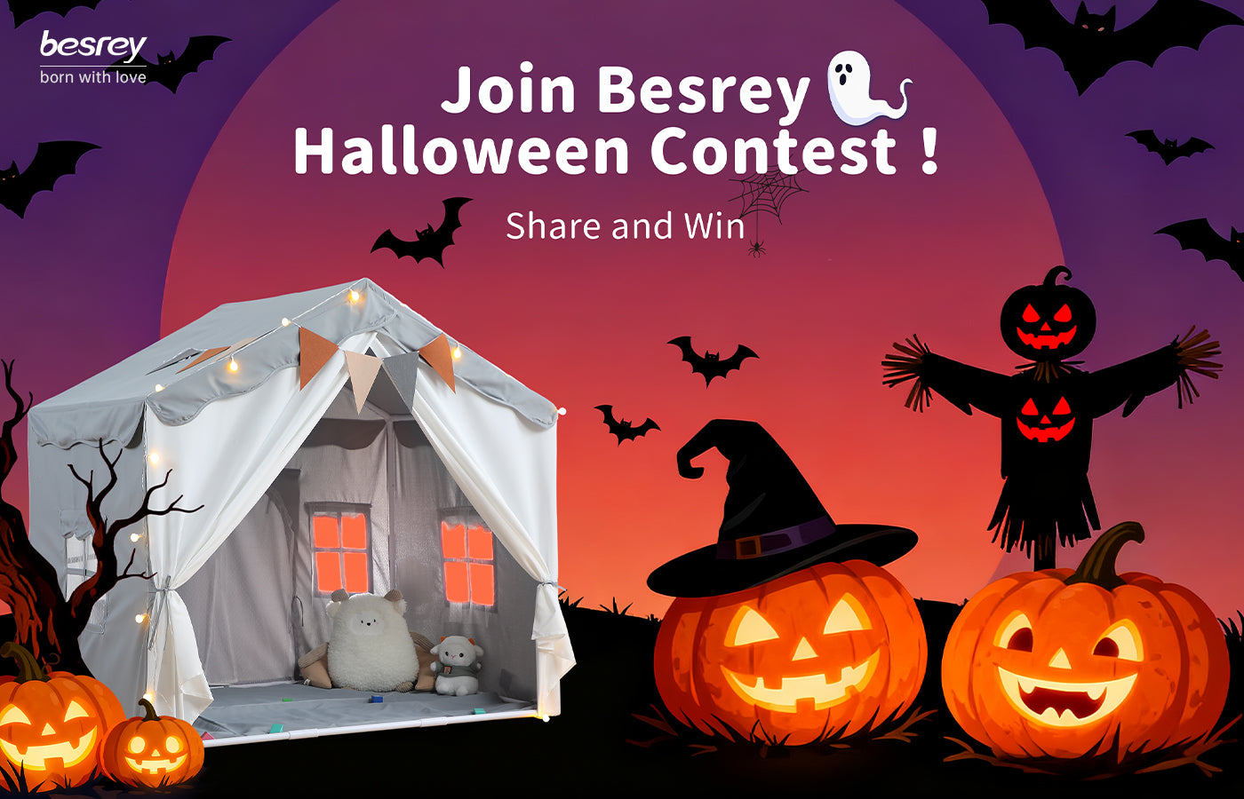 Halloween Play Tent Ideas for Toddlers