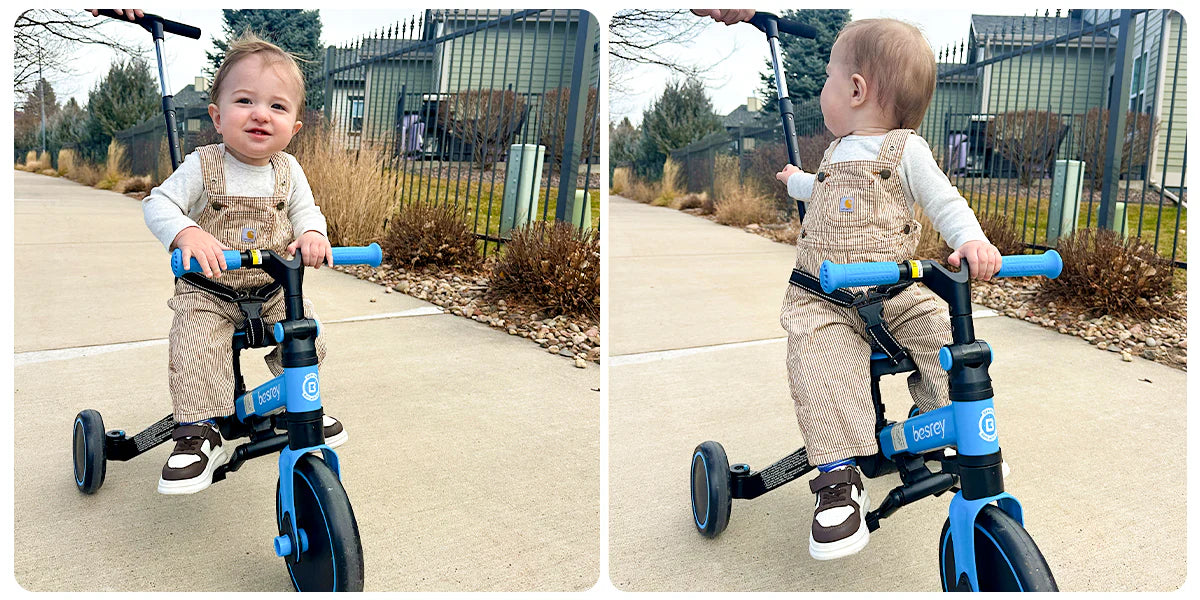 Tricycles as Transitional Toys: What Comes Before and After