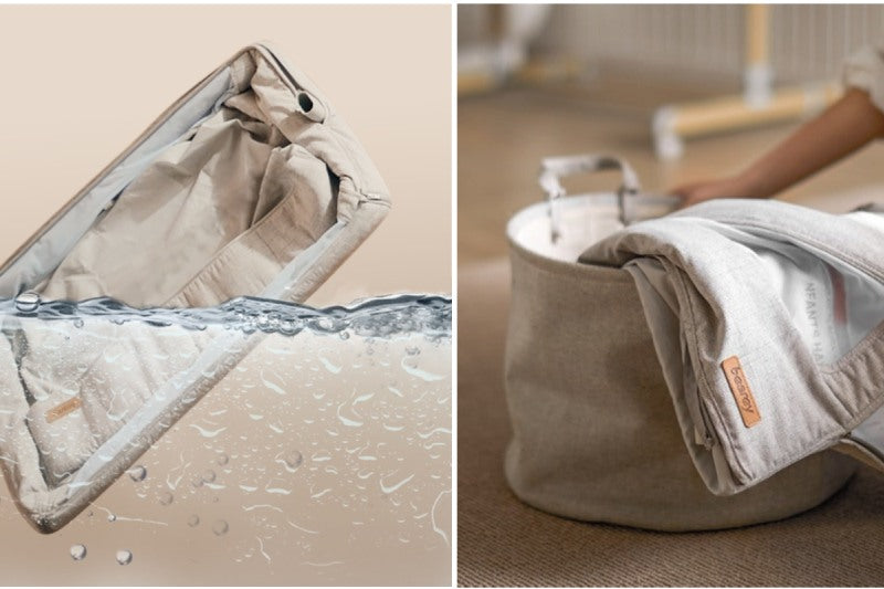 ways to clean a bedside sleeper