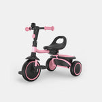 Besrey Toddler Tricycle with Bell,Adjustable backrest, Storage space