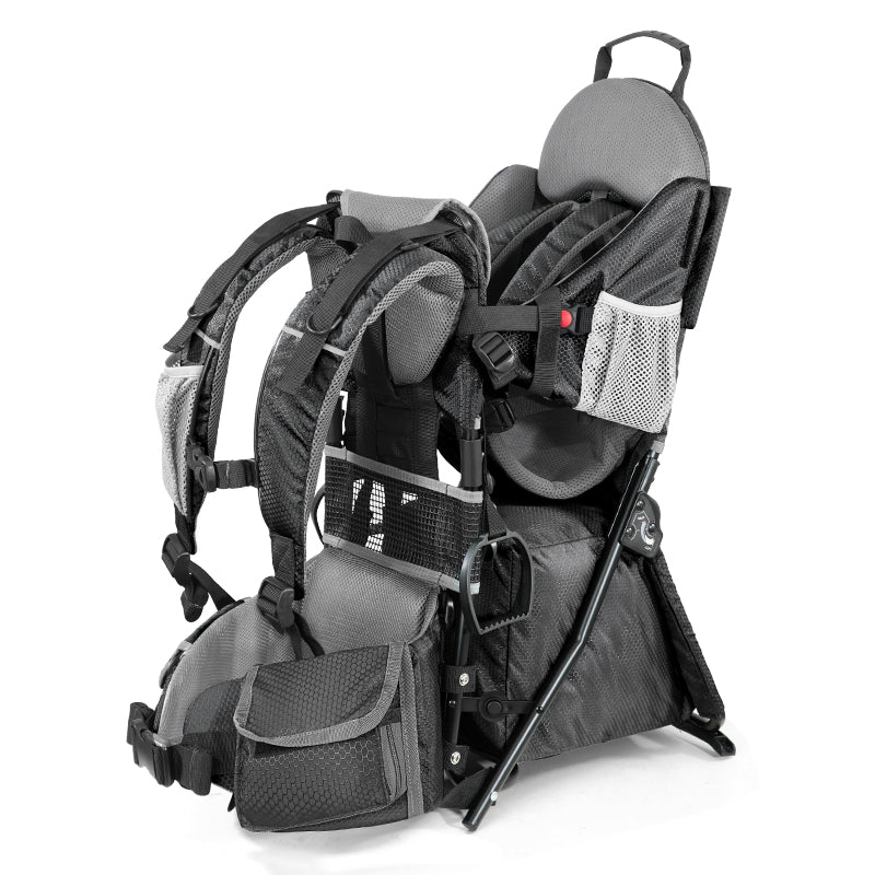 besrey hiking backpack Besrey Baby Backpack Carrier With Trekking Poles