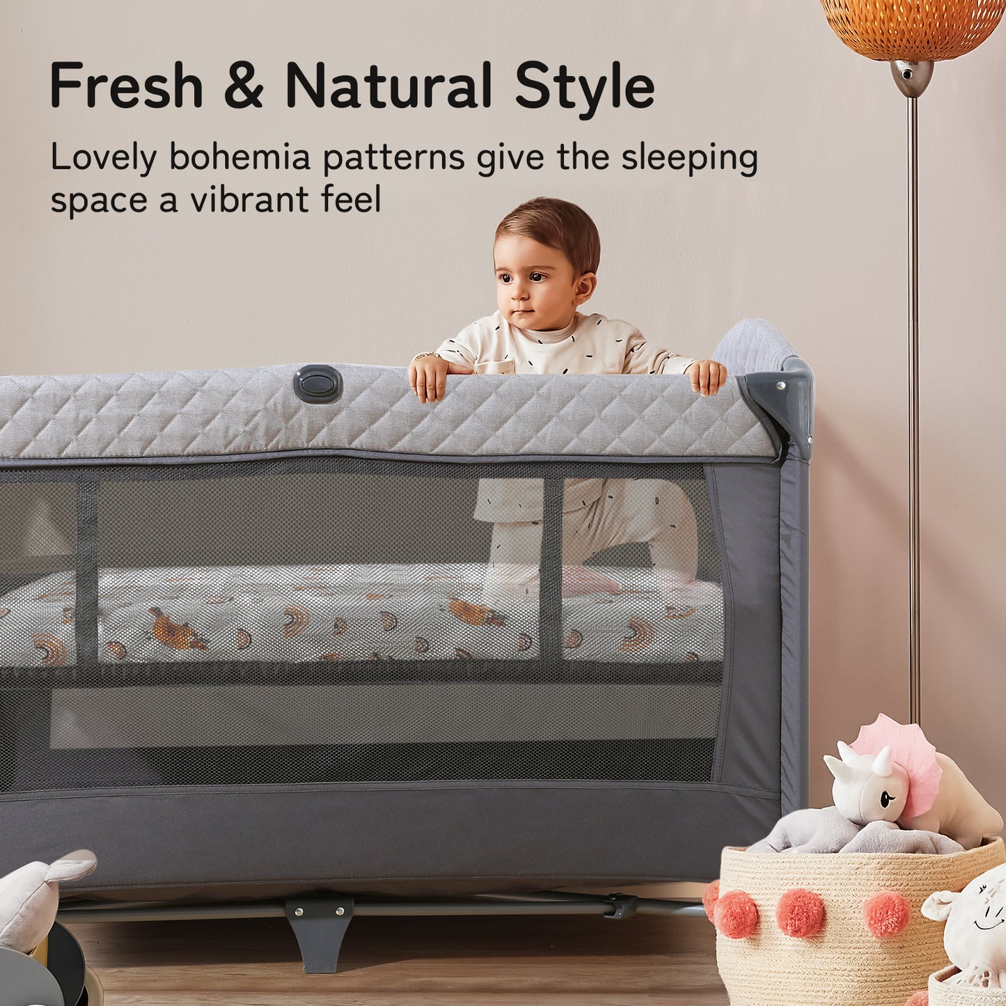 Bettwäsche für Babys und Kleinkinder | 2 Themendesigns, 4 Größen verfügbar