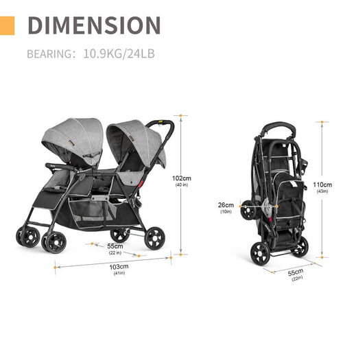 compact & lightweight fold stroller