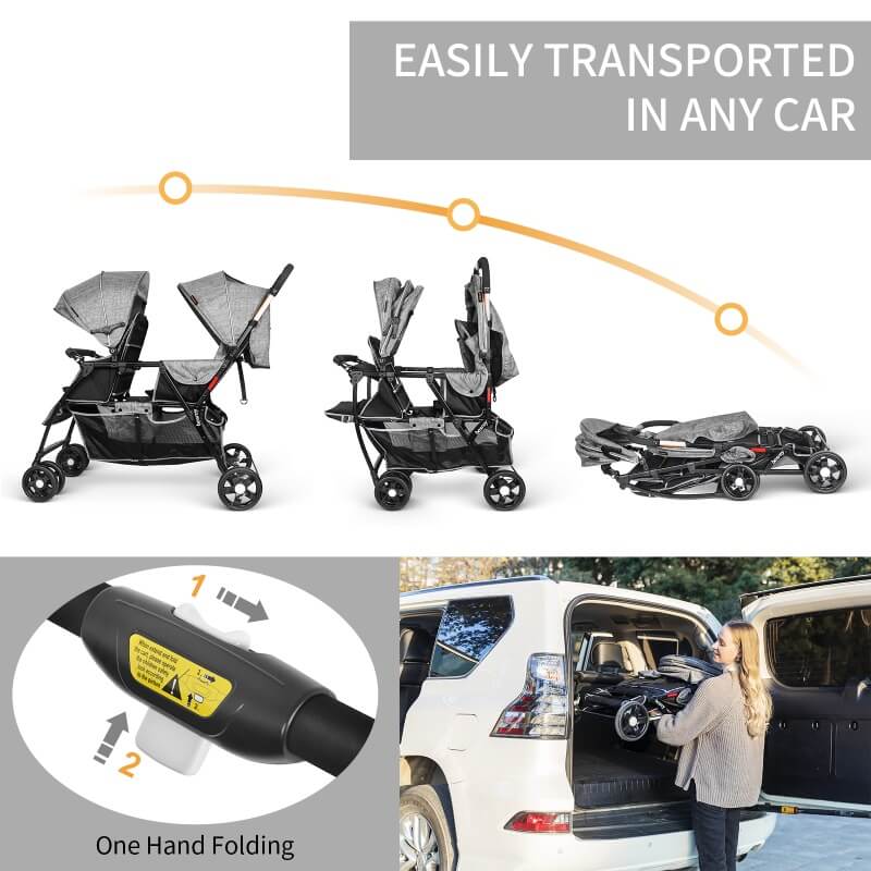 the ideal lightweight double stroller to get out