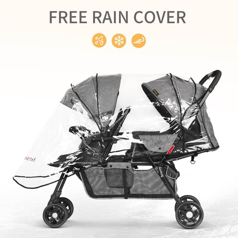 rain cover and peek-boo-window