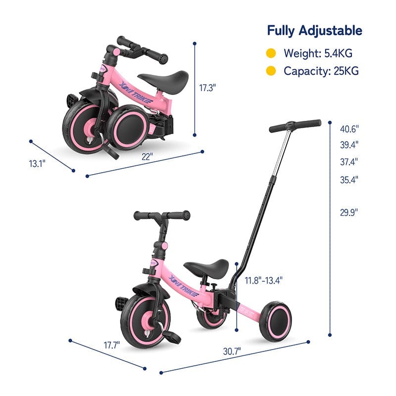 fully adjustable