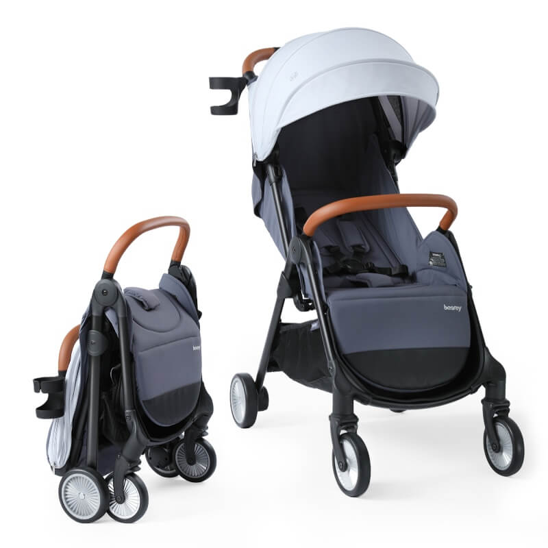 portable gravity fold travel stroller