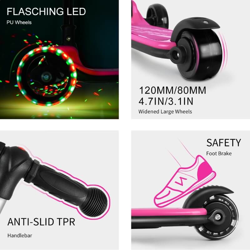 PU flash wheel