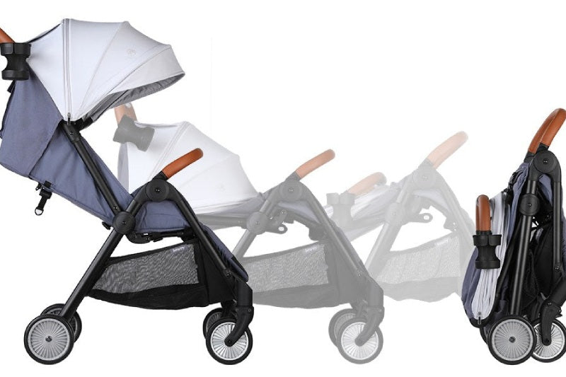how to fold a baby stroller