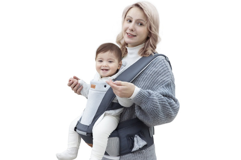 how to wear a baby carrier