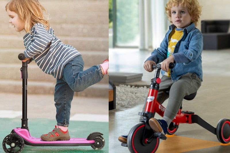 scooter vs tricycle
