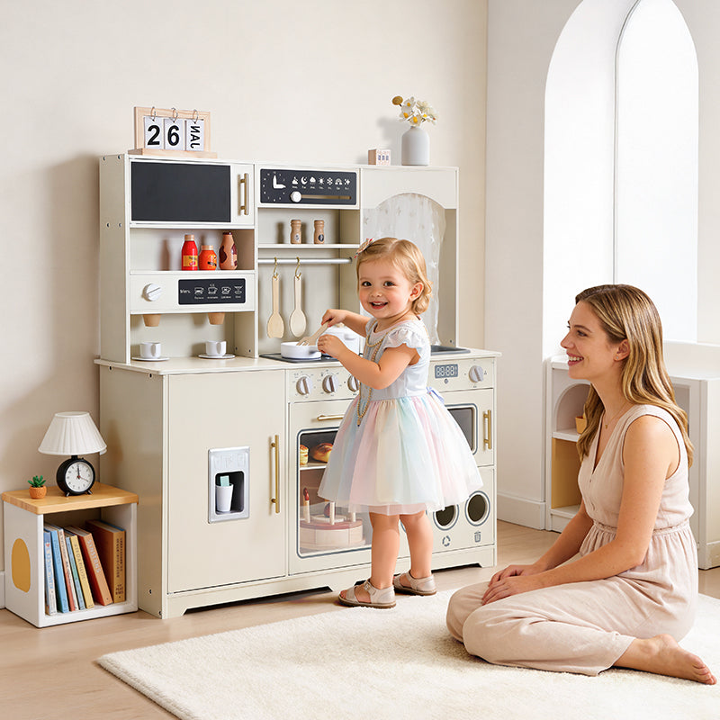 besrey Play Kitchen Cooking Set for Kids