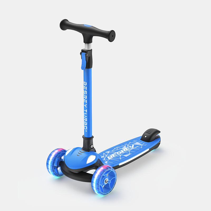 besrey  3 Wheel Battery-Free Light-up Scooter