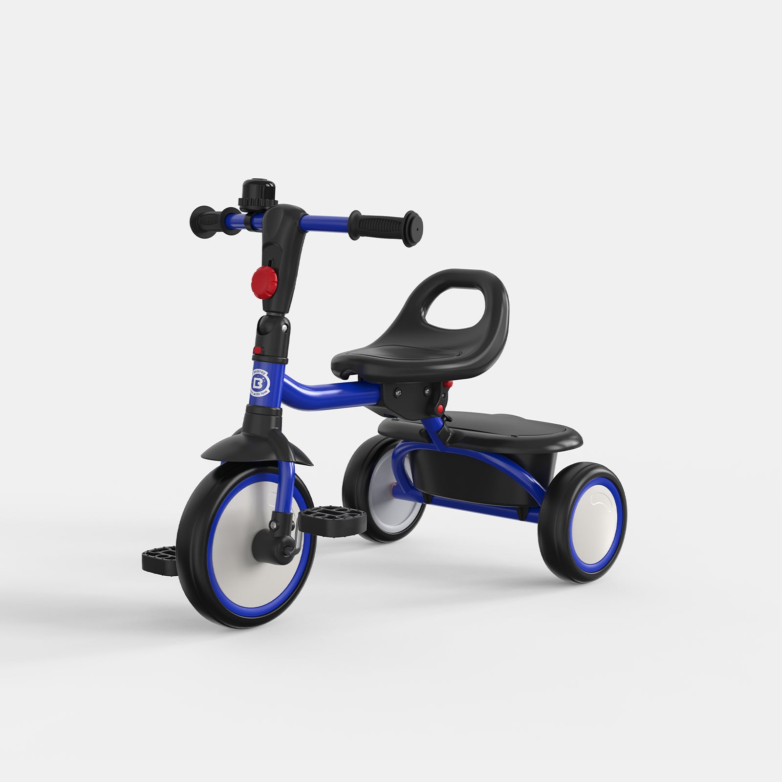 besrey Kids Tricycle with Flash Wheels & Bell, 18 Months to 5 Years