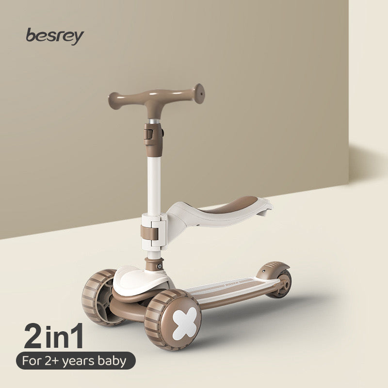 Besrey Multifunctional scooter for toddlers
