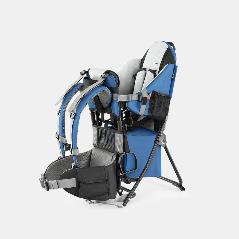 besrey Baby Backpack Carrier with Safety 3-Height Seat Klevin Blue
