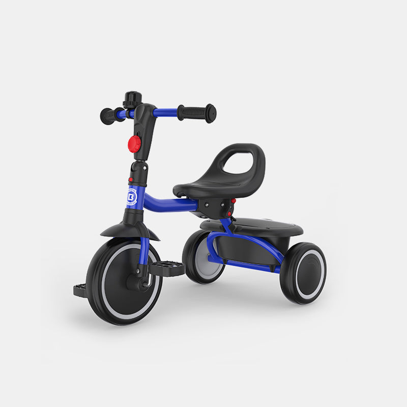 Besrey Toddler Tricycle with Bell,Adjustable backrest, Storage space
