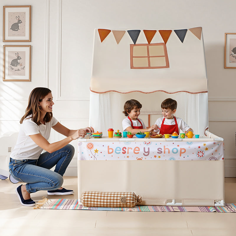 besrey Kids Play Tent with Enclosure