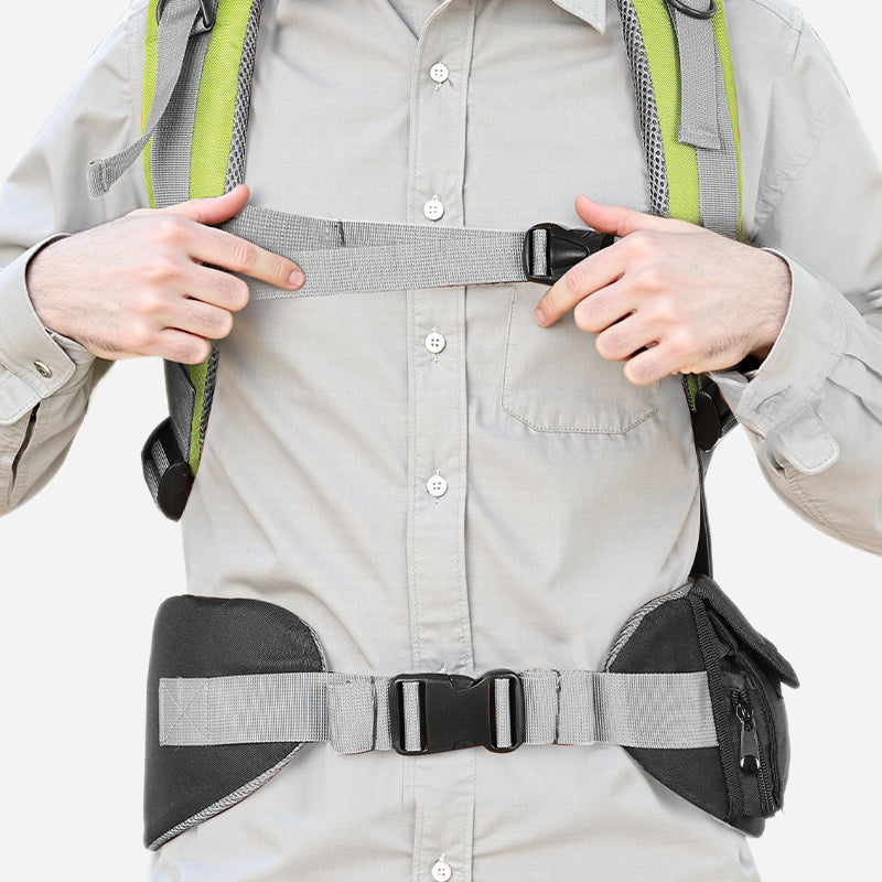 besrey Baby Backpack Carrier with Safety 3-Height Seat