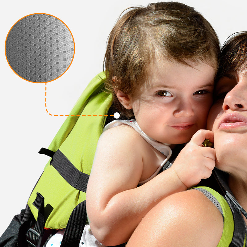 besrey Baby Backpack Carrier with Safety 3-Height Seat