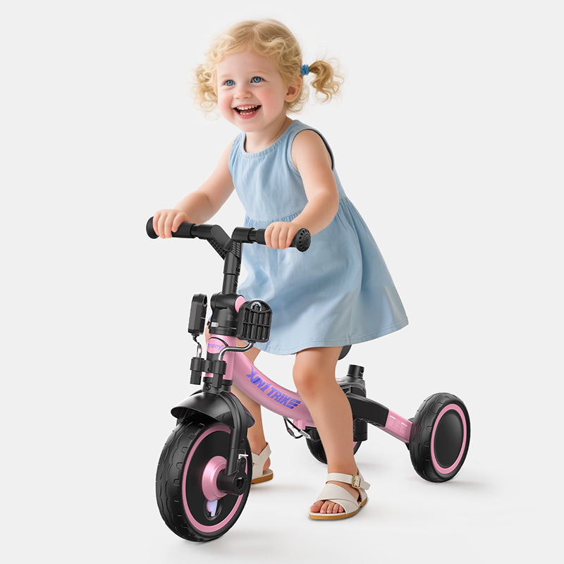 Bicicleta triciclo Besrey 7 en 1 para bebés y niños