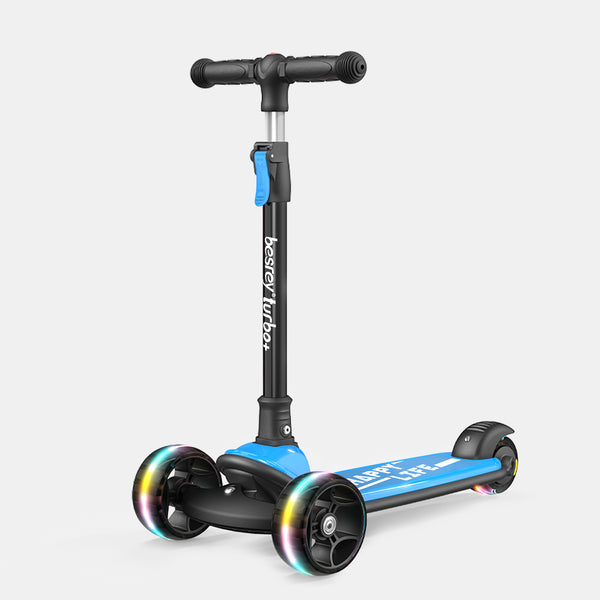 Scooter plegable para niños pequeños de ruedas