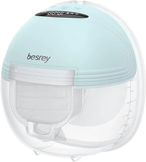 Besrey 웨어러블 핸즈프리 휴대용 모유 수유 펌프 S21