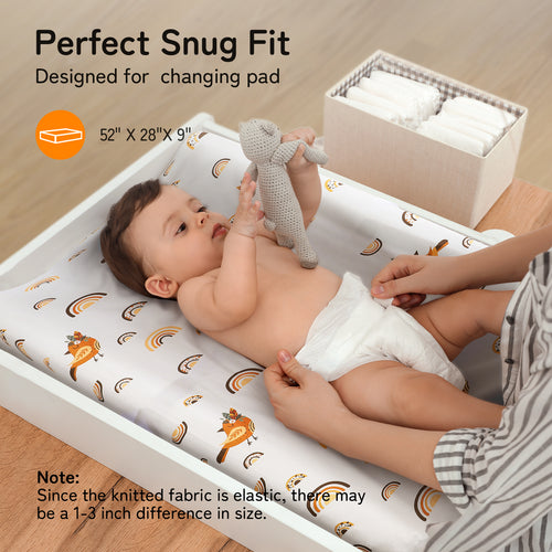 Sábana para Bebé y Bebé | 2 diseños temáticos, 4 tamaños disponibles