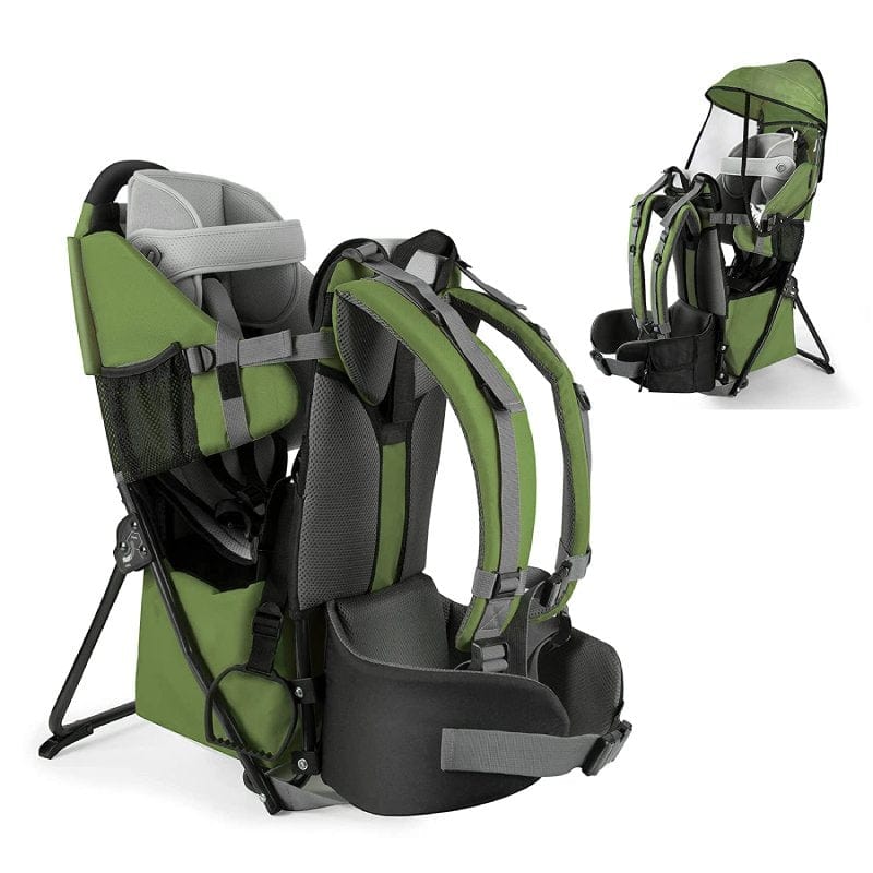 toddler carrier for hiking army green