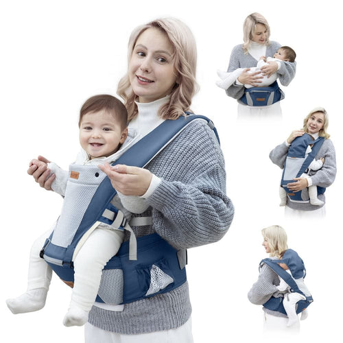 hip carrier for baby blue