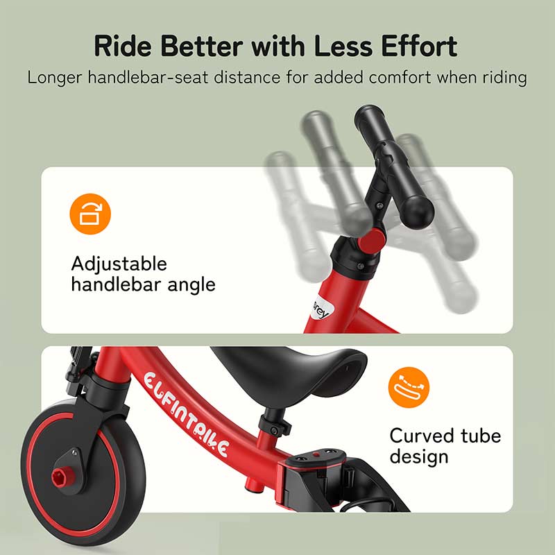 ride better with less effort